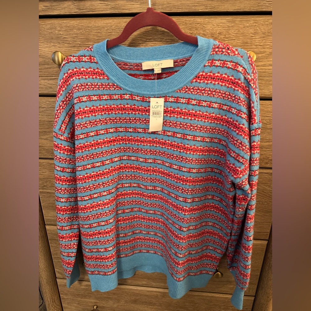 Fair Isle Sweater LOFT